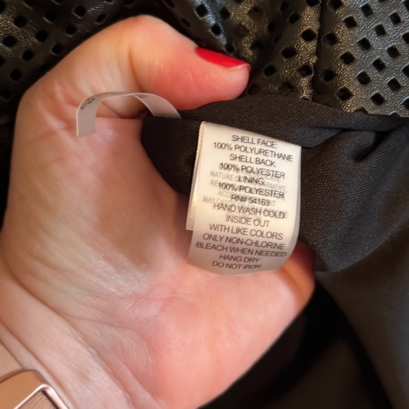 Calvin Klein faux leather dress size 12 - Picture 7 of 9